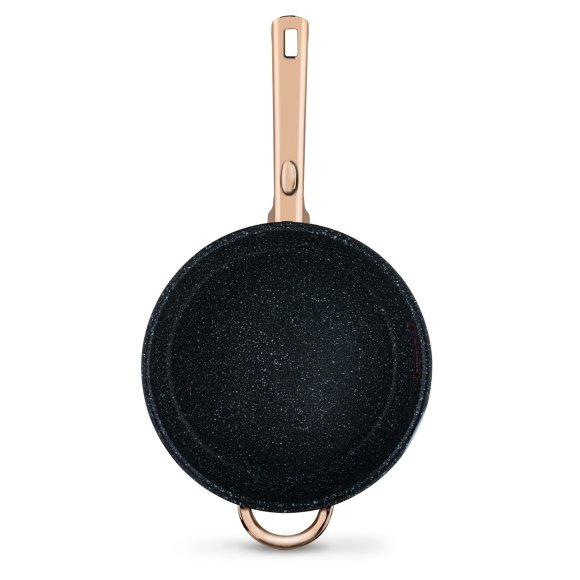 KönigHOFFER BARI ROSE GOLD Komplet garnków ze stali nierdzewnej 12 elementów / indukcja