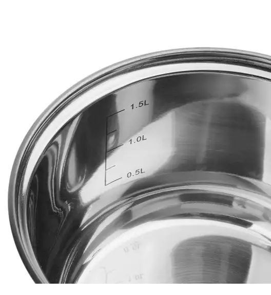 KönigHOFFER BARI ROSE GOLD Komplet garnków ze stali nierdzewnej 12 elementów / indukcja