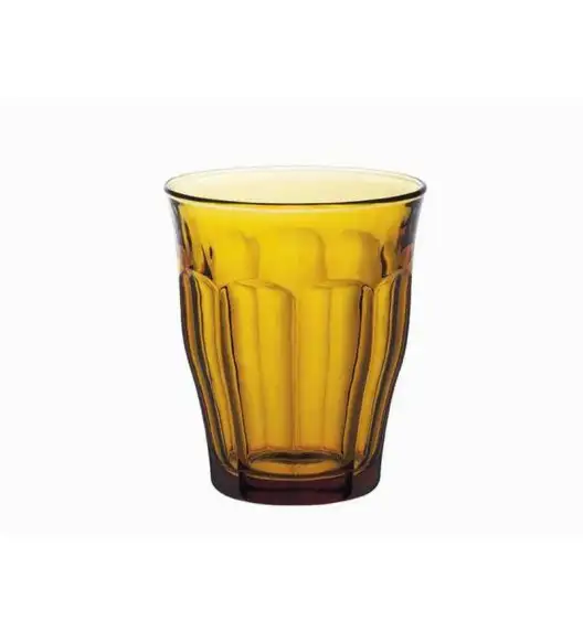 DURALEX PICA Zestaw 4 szklanek 360 ml / żółte / szkło hartowane