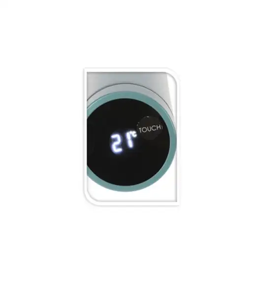 EXCELLENT HOUSEWARE Termos z wyświetlaczem temperatury 450 ml / mix kolorów