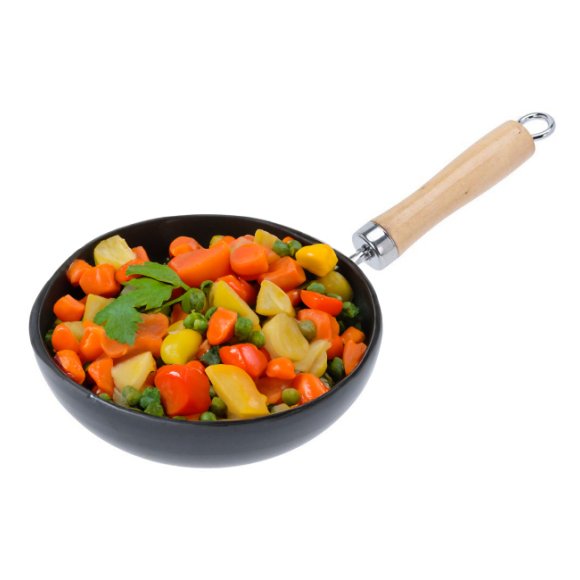 EXCELLENT HOUSEWARE Wok 20 cm / stal węglowa