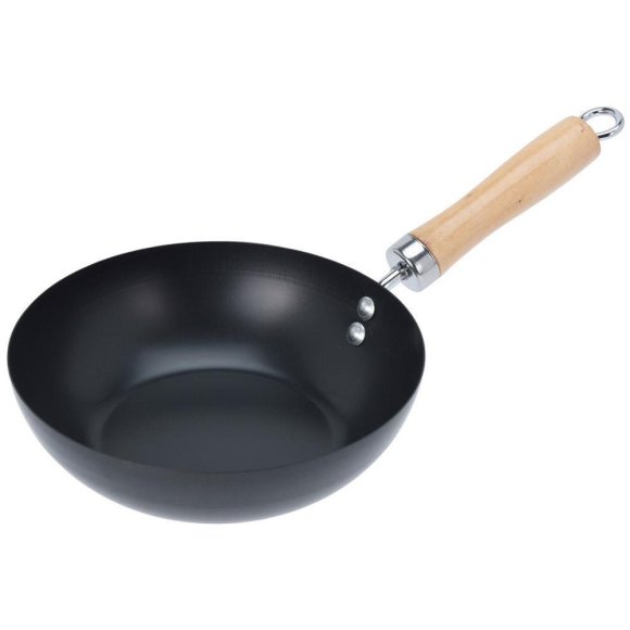 EXCELLENT HOUSEWARE Wok 20 cm / stal węglowa