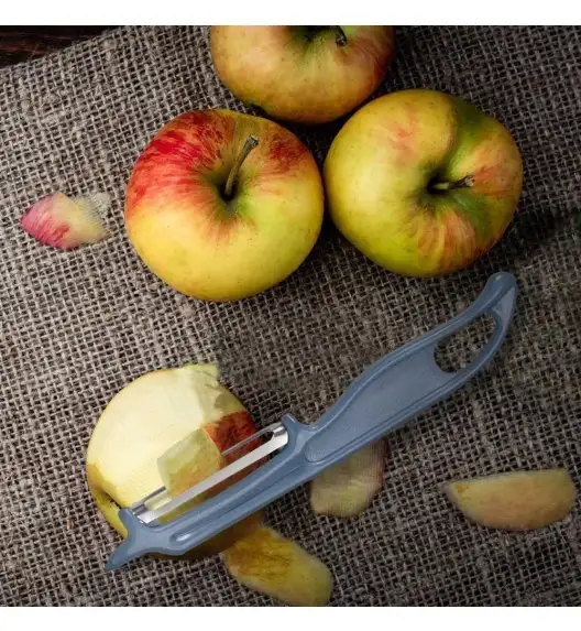 EXCELLENT HOUSEWARE Zestaw 3 skrobaków do warzyw / pionowe