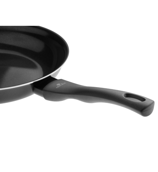 GERLACH FIRST Patelnia 20 cm / dwuwarstwowa powłoka ceramiczna + pokrywka uniwersalna 