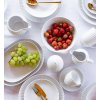 LUBIANA DAISY Serwis obiadowo - kawowy 12 osób / 64 elementy | biała porcelana