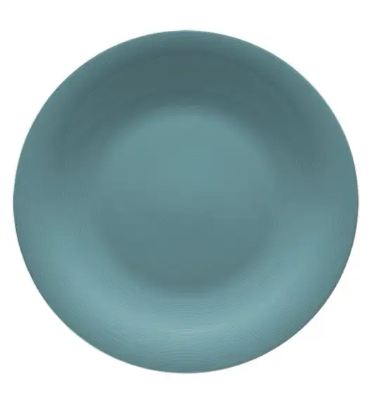 LUBIANA ETO MODERN K6 Talerz obiadowy 27 cm | luz | niebieski | porcelana ręcznie malowana