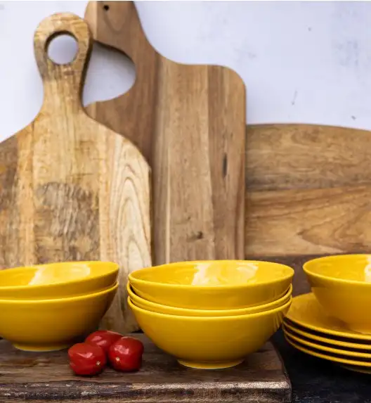 LUBIANA ORIENTAL | KY ŻÓŁTY | Salaterka 15 cm | porcelana luz 