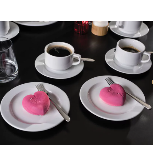 LUBIANA ROMA ETO HOTEL (LU0346) Talerz obiadowy 25,6 cm | biały | porcelana