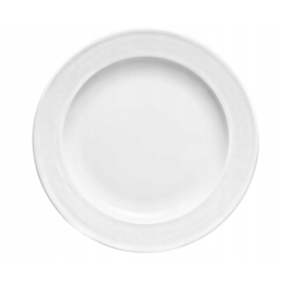 LUBIANA ROMA ETO HOTEL (LU0346) Talerz obiadowy 25,6 cm | biały | porcelana