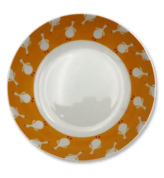 LUBIANA GĄSKI *9144 Komplet obiadowy dla dzieci 3 el | porcelana