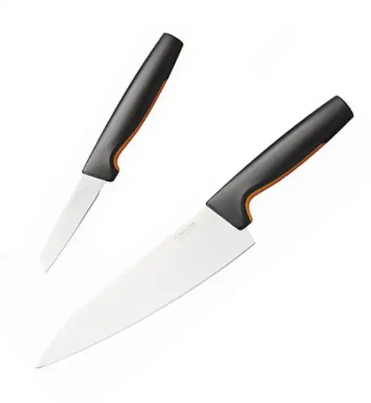 FISKARS FUNCTIONAL FORM 1057561+1057557 Komplet 5 noży kuchennych STARTER SET w pudełku / stal nierdzewna