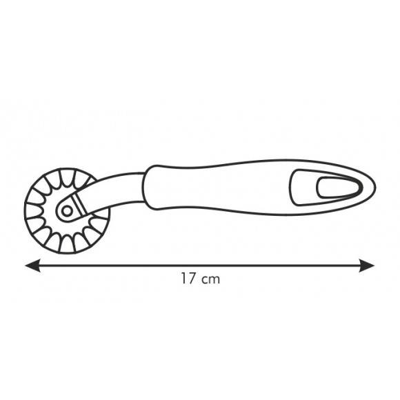 TESCOMA PRESTO Radełko do ciasta ze stali nierdzewnej i tworzywa sztucznego