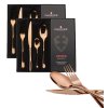 ZWIEGER VESPER COPPERY Sztućce komplet 48 elementów dla 12 osób / miedziane