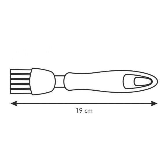 TESCOMA PRESTO Pędzelek ze szlachetnego materiału i tworzywa sztucznego