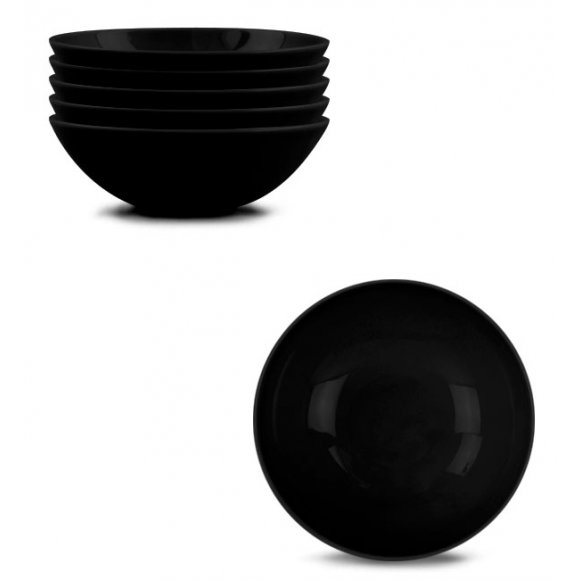 WYPRZEDAŻ! LUBIANA BOSS K8 6x Talerz głęboki 18 cm / czarny 