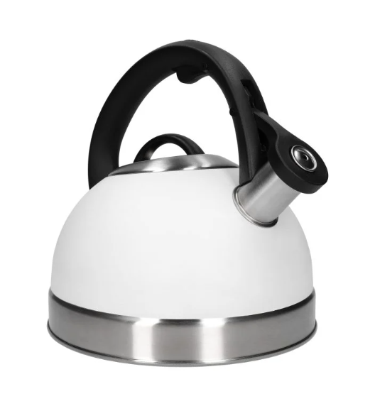 ZWIEGER ROCCA WHITE Czajnik 2,5 L | biały | stal nierdzewna indukcja