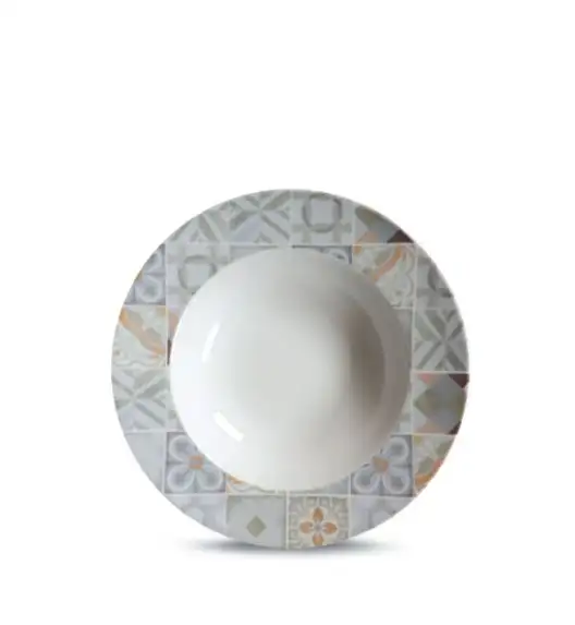 WYPRZEDAŻ! LUBIANA BOSS KERAJET | 044 KENZA | Zestaw 8 talerzy dla 4 osoby | N013