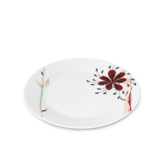WYPRZEDAŻ! BELLA FIORE KWIATY Serwis obiadowy 15 el / 5 os / porcelana