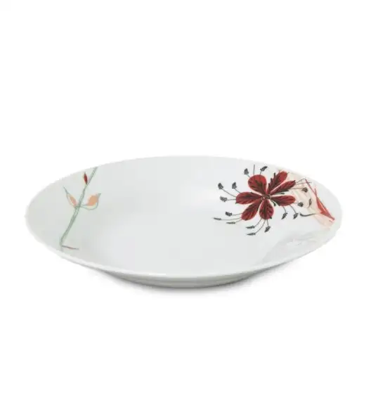 WYPRZEDAŻ! BELLA FIORE KWIATY Serwis obiadowy 15 el / 5 os / porcelana
