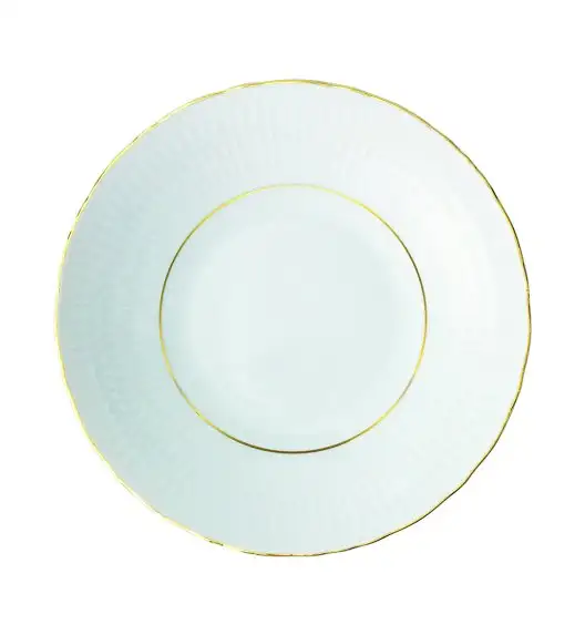 WYPRZEDAŻ! ĆMIELÓW SOFIA 3604 ZŁOTA LINIA Talerz obiadowy / porcelana