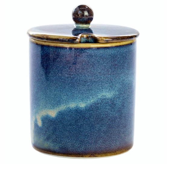 VERLO DEEP BLUE Cukiernica z pokrywką 220 ml / porcelana