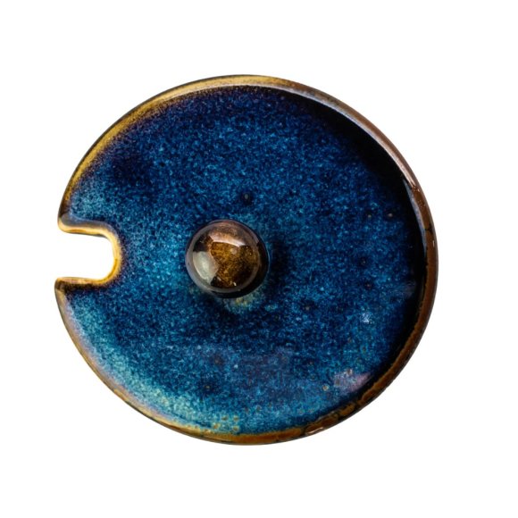 VERLO DEEP BLUE Pokrywka do cukiernicy / porcelana