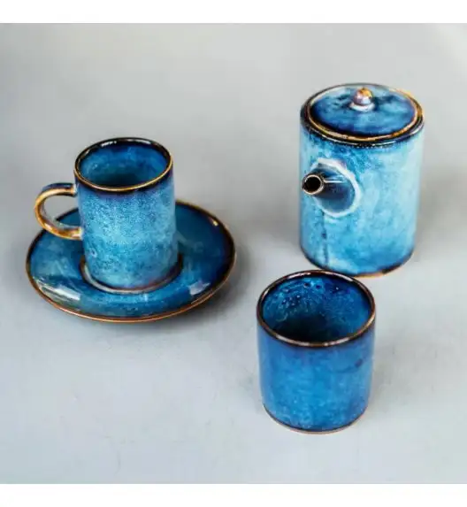 VERLO DEEP BLUE Dzbanek do kawy / herbaty 650 ml / porcelana