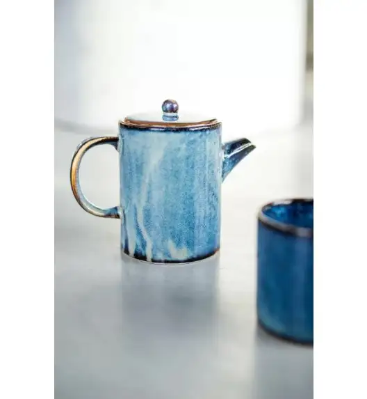 VERLO DEEP BLUE Dzbanek do kawy/herbaty  500 ml / porcelana
