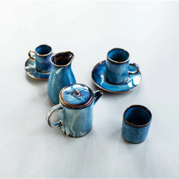VERLO DEEP BLUE Dzbanek do kawy/herbaty  500 ml / porcelana