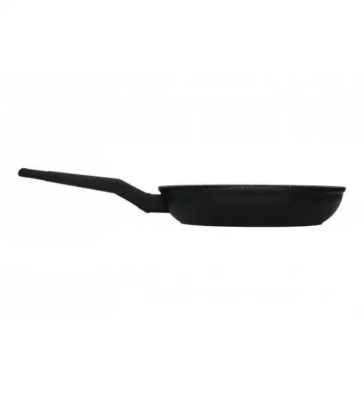 ZWIEGER FORTE Komplet Patelnia aluminiowa 20, 24, 28 cm + pokrywki silikonowe / powłoka granitowa PFLUON / indukcja