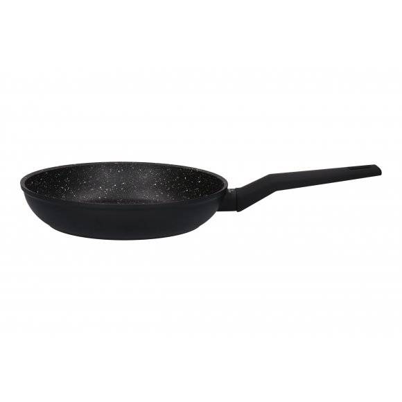 ZWIEGER FORTE Komplet Patelnia aluminiowa 20, 24, 28 cm + pokrywki silikonowe / powłoka granitowa PFLUON / indukcja