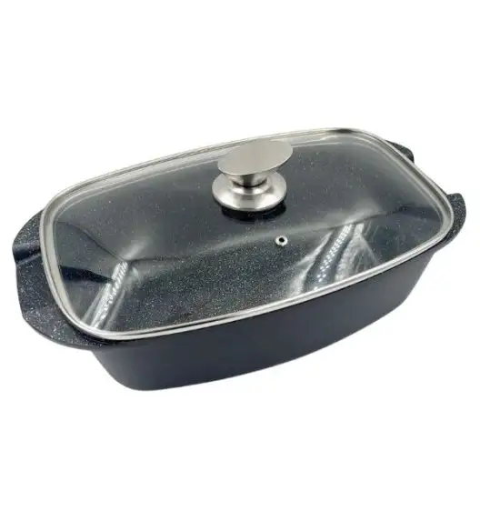 ZWIEGER FORTE Komplet garnków z pokrywkami 8 el /16, 18, 20, 24 cm + Patelnia 20, 24, 28 cm + Brytfanna VERON / aluminium