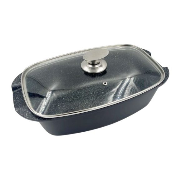 ZWIEGER FORTE Komplet garnków z pokrywkami 8 el /16, 18, 20, 24 cm + Patelnia 20, 24, 28 cm + Brytfanna VERON / aluminium
