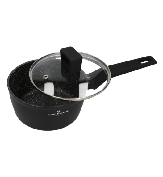 ZWIEGER FORTE Komplet garnków z pokrywkami 8 el /16, 18, 20, 24 cm + Patelnia 20, 24, 28 cm + Brytfanna VERON / aluminium