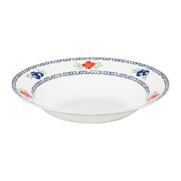 AMBITION KALINA Talerz głęboki do zupy 23 cm / porcelana