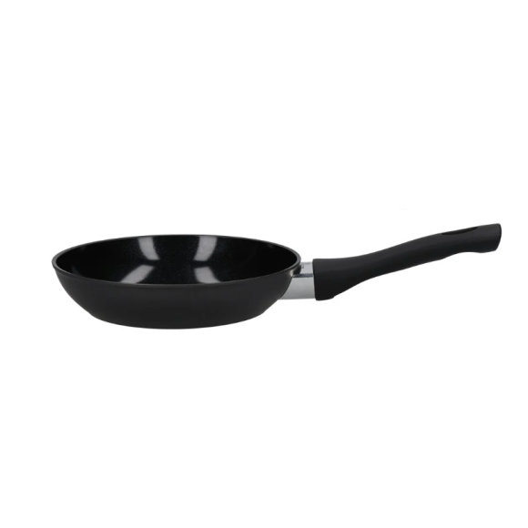 ZWIEGER ROCCA Komplet Patelnia 20, 24, 28 cm + pokrywki silikonowe | aluminium | powłoka ceramiczna | indukcja