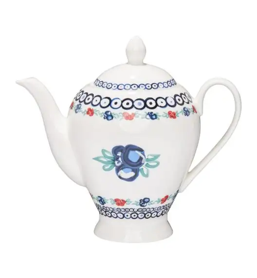 AMBITION KALINA Dzbanek do kawy i herbaty 1,1 l / porcelana