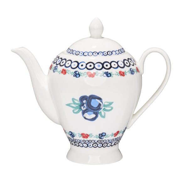 AMBITION KALINA Dzbanek do kawy i herbaty 1,1 l / porcelana