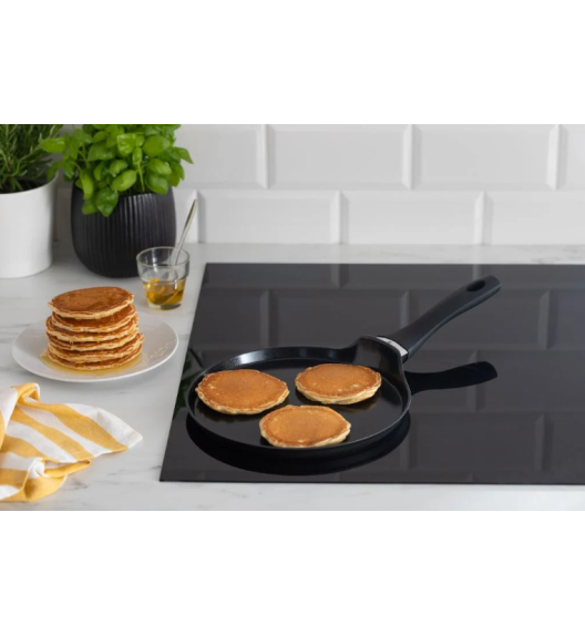 ZWIEGER ROCCA Komplet Patelnia 20, 24, 28 cm + naleśnikowa 25 cm | aluminium | powłoka ceramiczna | indukcja