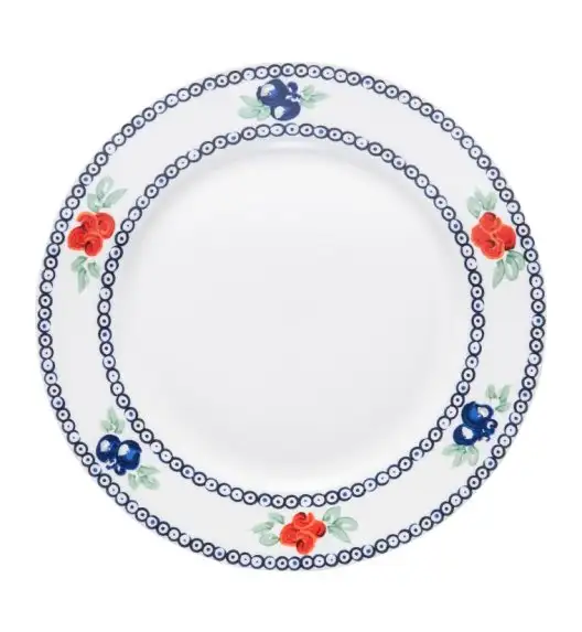 AMBITION KALINA Serwis obiadowy 18 elementów dla 6 osób / porcelana