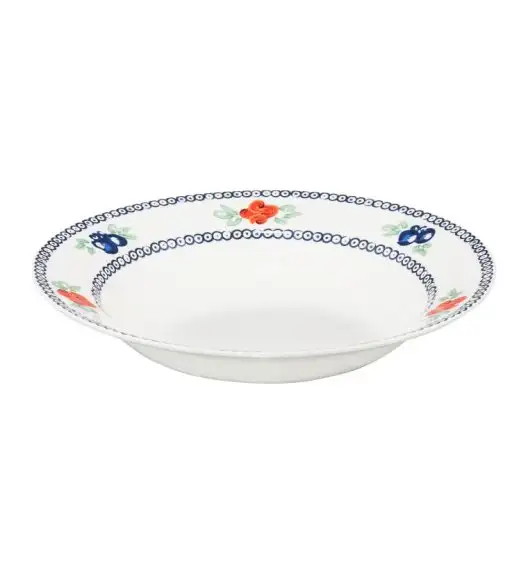 AMBITION KALINA Serwis obiadowy 18 elementów dla 6 osób / porcelana