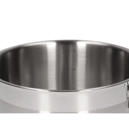 ZWIEGER ROCCA Komplet garnków z pokrywkami 10 el / stal nierdzewna + Patelnia 20, 24, 28 cm 