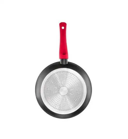 AMBITION CORAL Patelnia z powłoką Qualum Basic 22 cm / aluminium