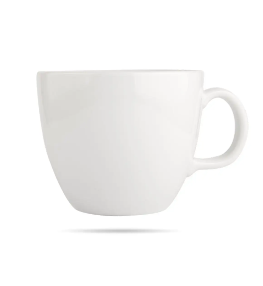 LUBIANA JUMBO GIGA Duży Kubek 1000 ml / biały / porcelana 