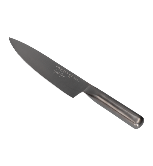 ZWIEGER DARQUE Komplet 5 noży w bloku drewnianym / stal nierdzewna + ostrzałka Rapid 