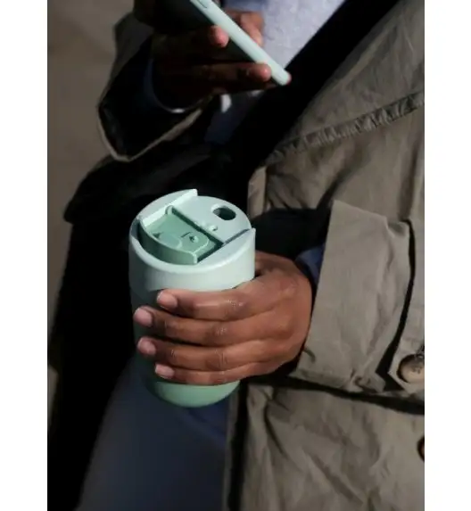 WYPRZEDAŻ! JOSEPH JOSEPH Sipp Kubek podróżny 350 ml / jasnozielony