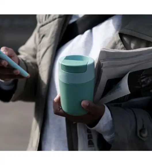 WYPRZEDAŻ! JOSEPH JOSEPH Sipp Kubek podróżny 350 ml / jasnozielony