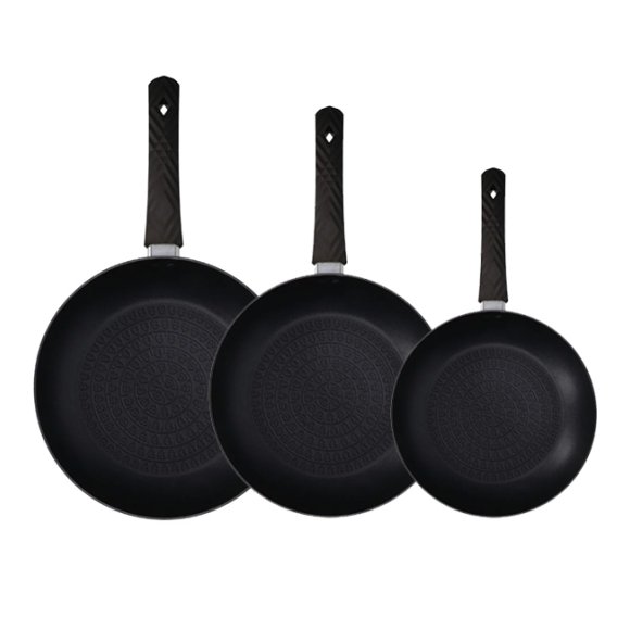 ZWIEGER LOVRO Komplet Patelnia 20, 24, 28 cm | aluminium | powłoka PFLUON indukcja