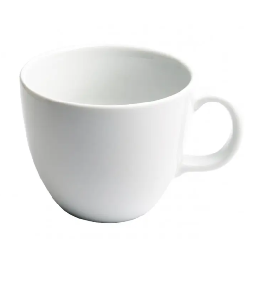 LUBIANA JUMBO GIGA 4 SZT. Duży Kubek 1000 ml / biały / porcelana 