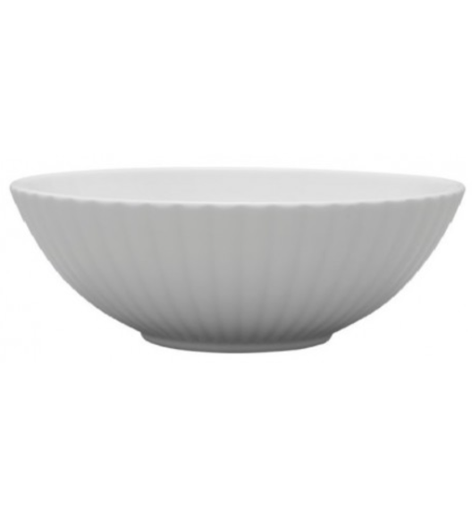 LUBIANA DAISY Komplet 2 salaterek 21, 26 cm | biała porcelana